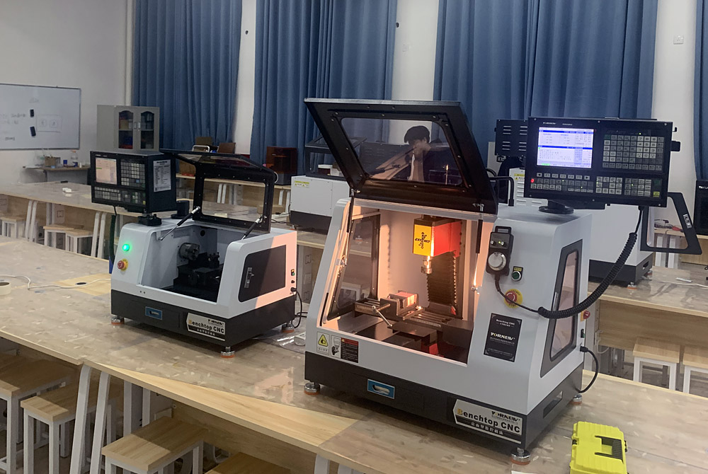 Compact CNC lathes